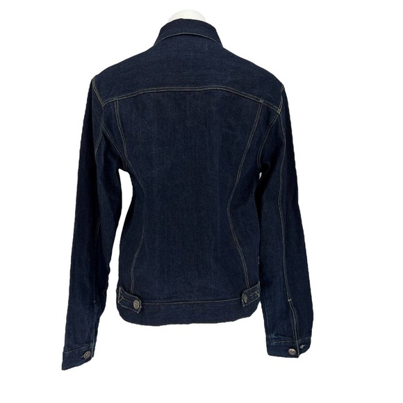 3x1 Oversized Trucker Denim Jacket 100% Cotton Pockets Classic Long Sleeve M - Picture 2 of 12